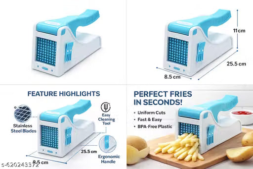 Manual French Fry Cutter & Vegetable Slicer