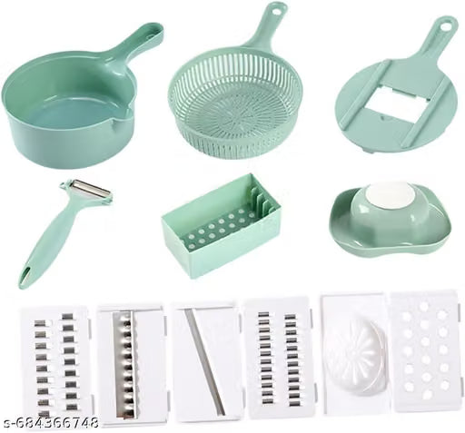9-in-1 Multifunction Vegetable Slicer & Grater Set
