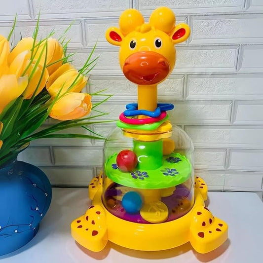 Giraffe Baby Educational Spinning Toy