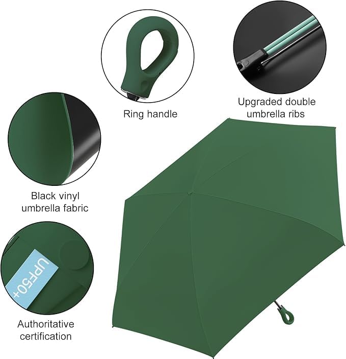 Mini Umbrella with Case for Men & Women
