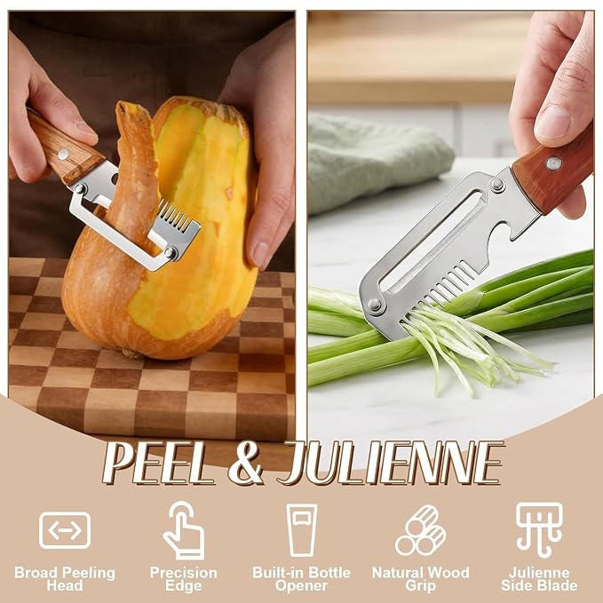 3-in-1 Multifunction Kitchen Peeler & Bottle Opener