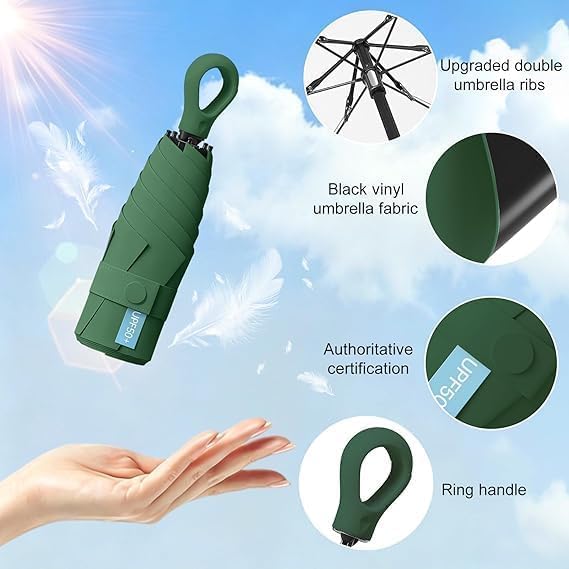 Mini Umbrella with Case for Men & Women
