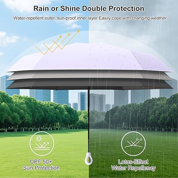 Mini Umbrella with Case for Men & Women