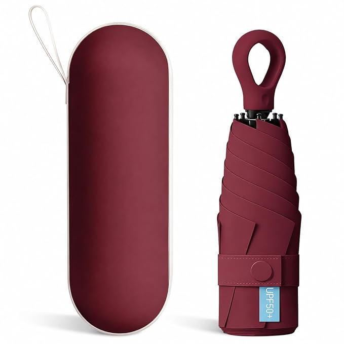 Mini Umbrella with Case for Men & Women