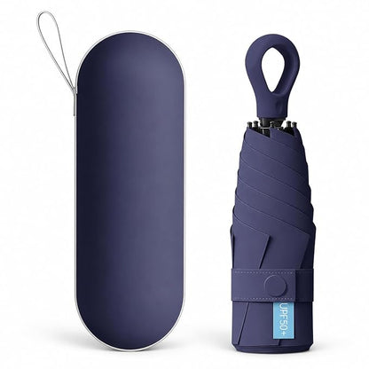 Mini Umbrella with Case for Men & Women