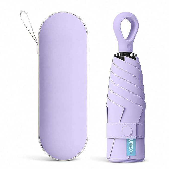 Mini Umbrella with Case for Men & Women