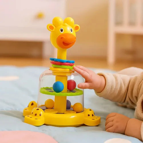 Giraffe Baby Educational Spinning Toy