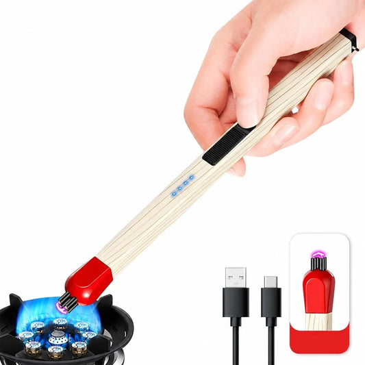 USB Rechargeable Electric Arc Lighter for Gas Stoves & Candles
