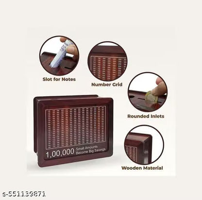 ₹1,00,000 Savings Challenge Money Box