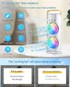 Rechargeable Portable Air Cooler Fan with Remote Control & Mist Spray