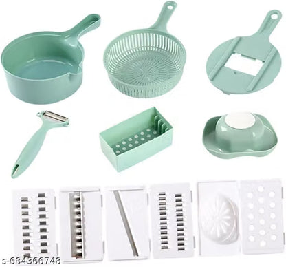 9-in-1 Multifunction Vegetable Slicer & Grater Set